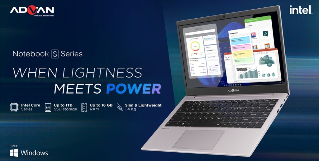 ADVAN LAPTOP S5-82S