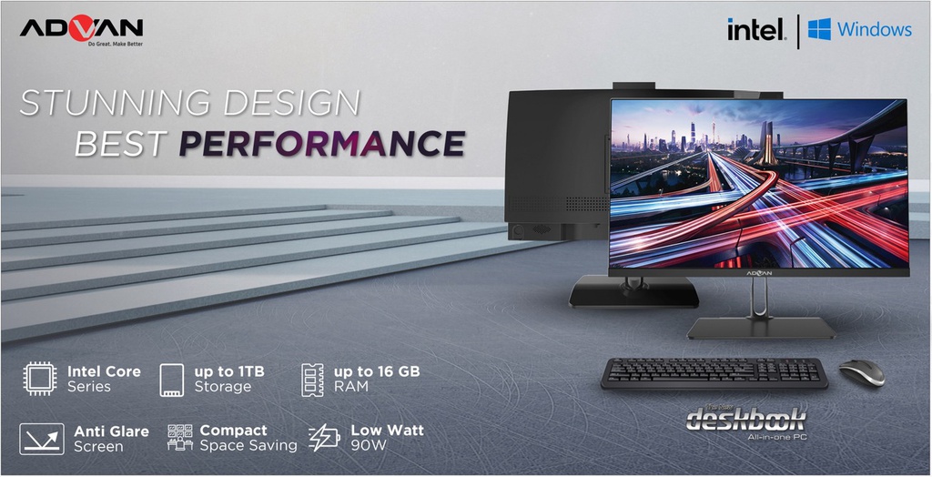 ADVAN AIO CORE I7-85S